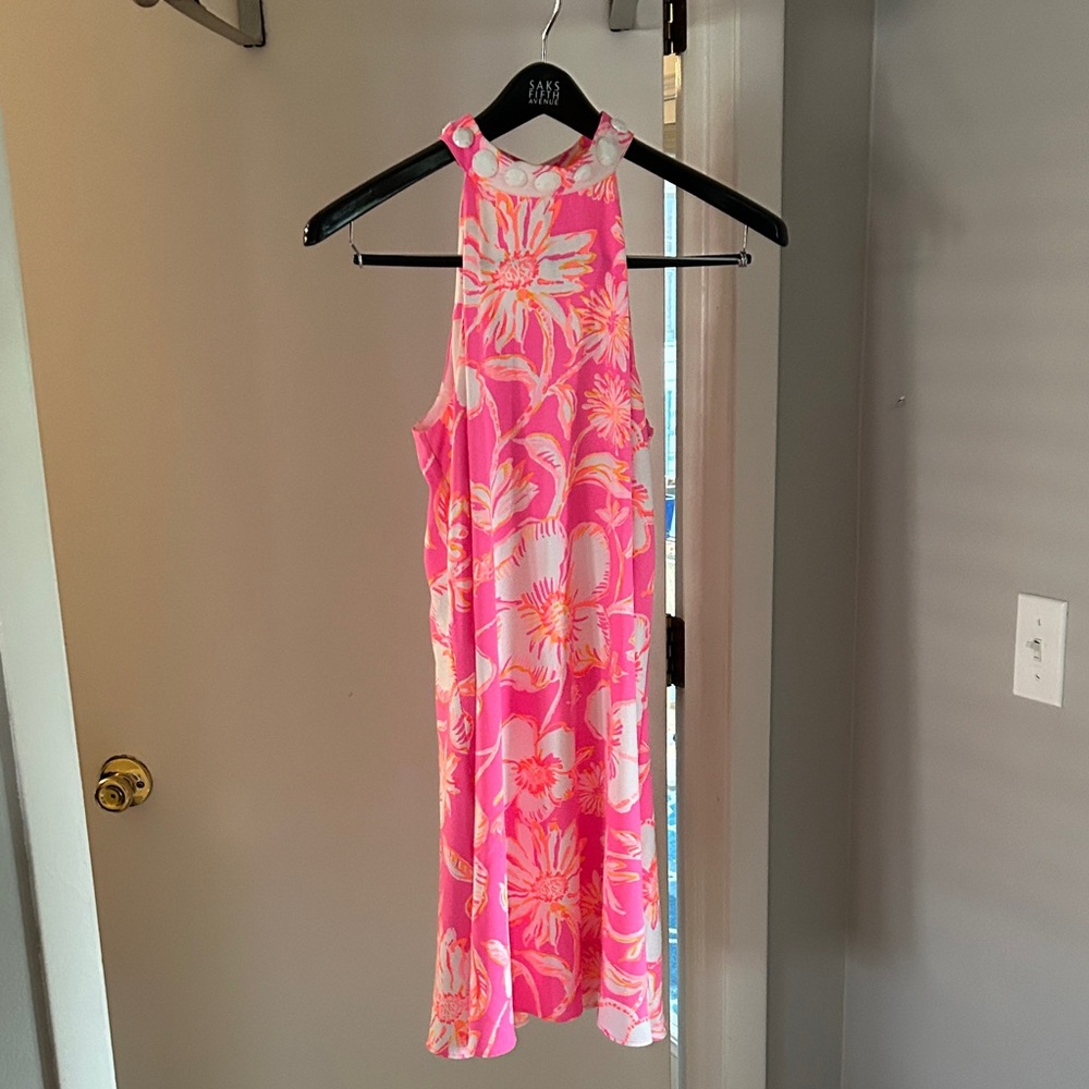 Lilly Pulitzer Pink Floral Dress